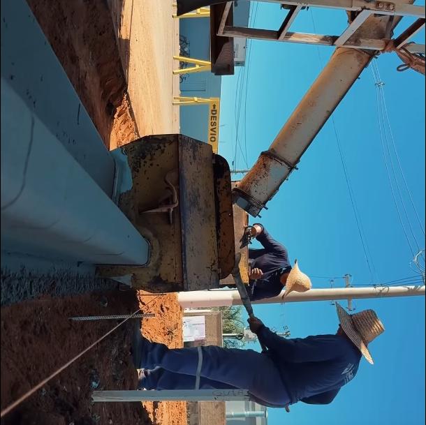 Guia de rua para loteamento